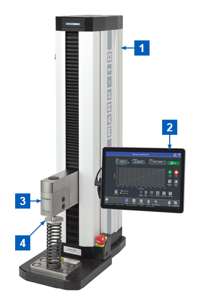 spring tester configuration diagram